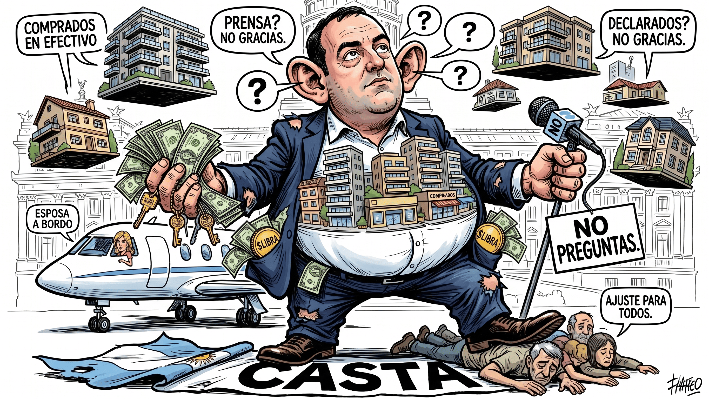 La familia Adorni bajo la lupa: imputaron al hermano del jefe de Gabinete por enriquecimiento ilícito y lavado de dinero
