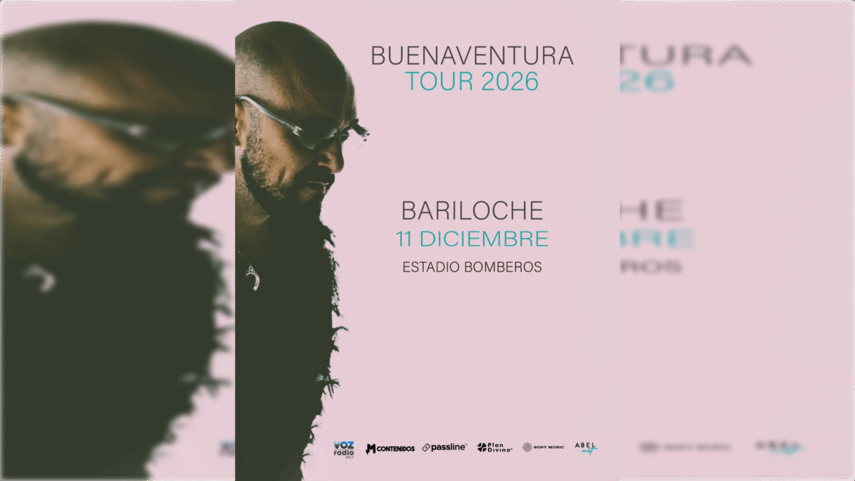 Abel Pintos vuelve a Bariloche en diciembre con su "Buenaventura Tour 2026"