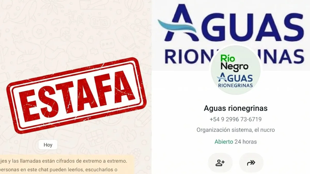 Aguas Rionegrinas alertó sobre estafas telefónicas y falsas promociones en redes sociales