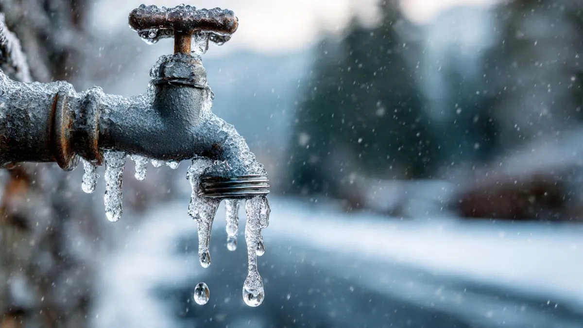 Aguas Rionegrinas reiteró recomendaciones para proteger cañerías y medidores ante el frío invernal