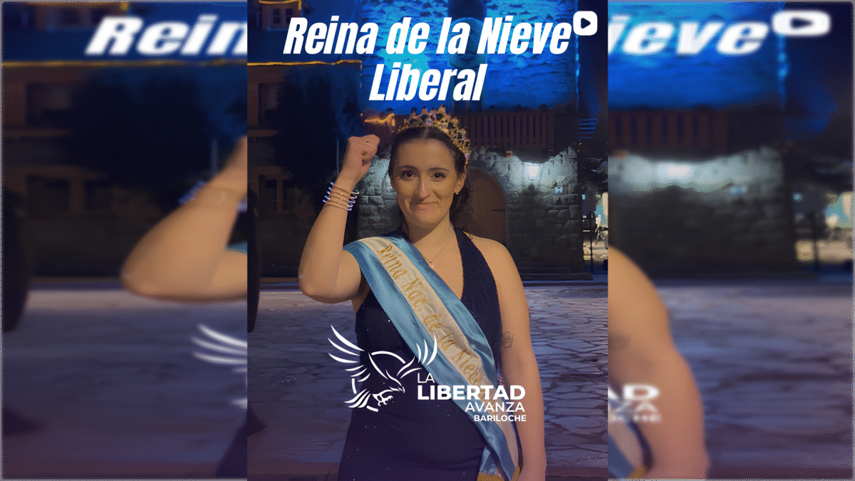 Agustina Rodríguez Vida pasó de Reina de la Nieve a La Libertad Avanza apenas terminó su reinado