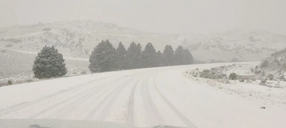 Alerta amarilla por lluvias, nevadas y viento blanco para este miércoles en la región