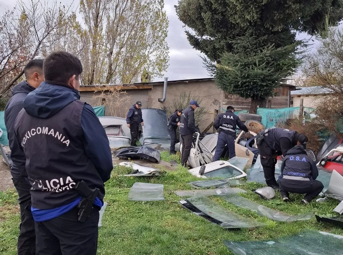 Allanan desarmadero en San Francisco I y secuestran autopartes robadas: imputan al propietario