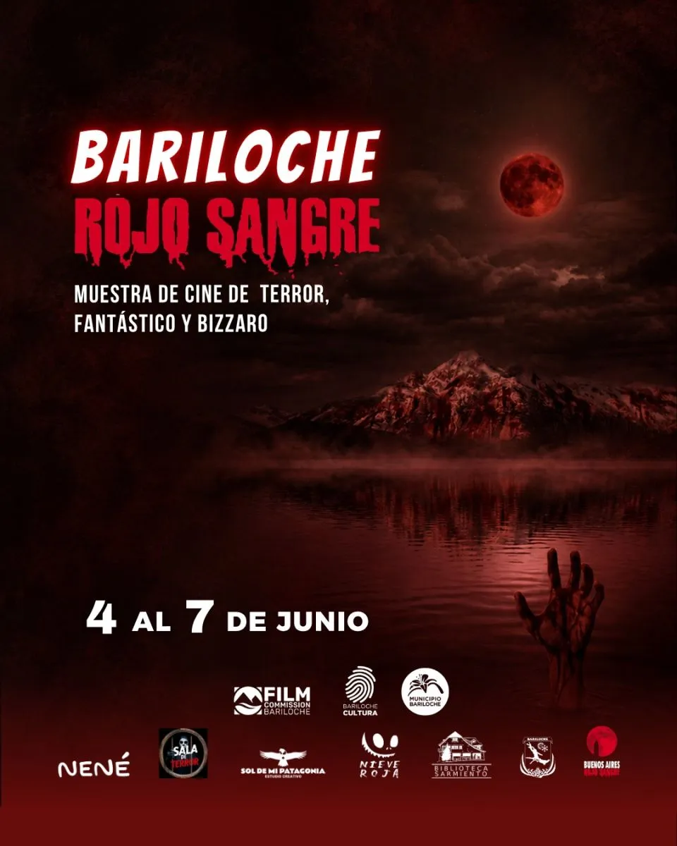 Arranca la segunda edición del "Bariloche Rojo Sangre" con cine de terror y fantástico hasta el domingo