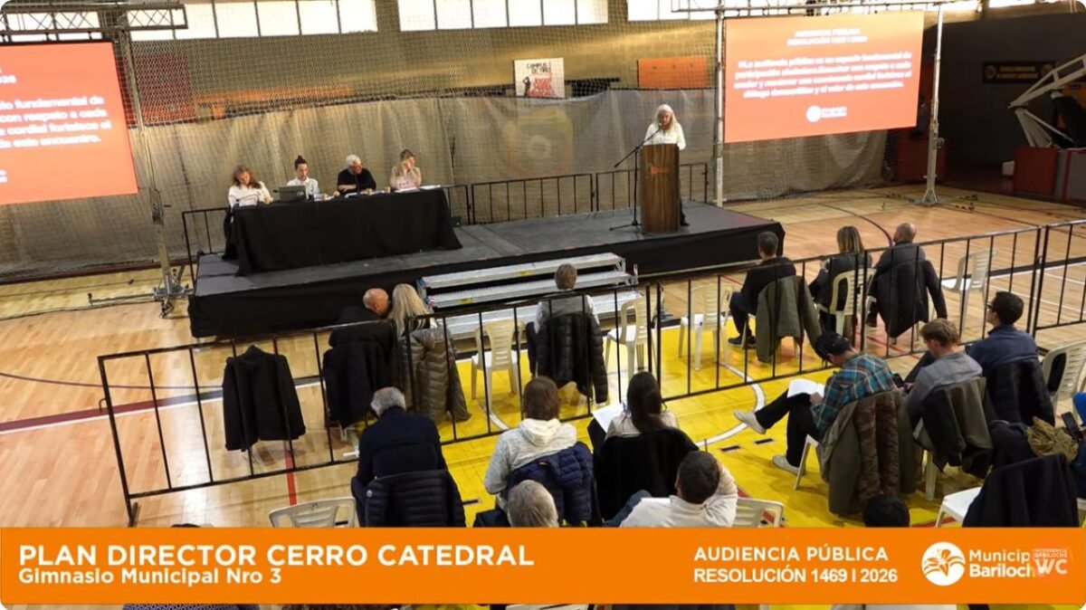 Audiencia pública por Cerro Catedral: enfrentamiento entre desarrollo turístico y riesgos ambientales