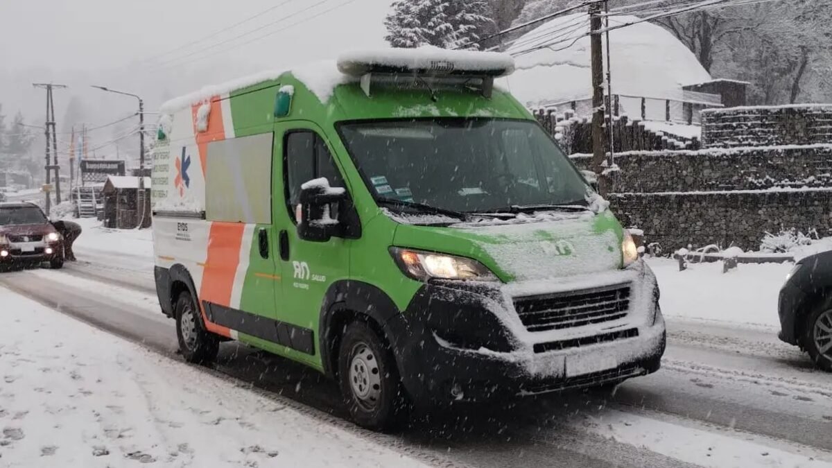 Aumentaron las emergencias por caídas, fracturas y accidentes durante el temporal de nieve
