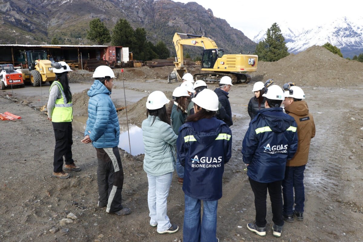 Avanza la nueva planta de agua del Lago Gutiérrez: beneficiará a 75.000 habitantes de 30 barrios del sur