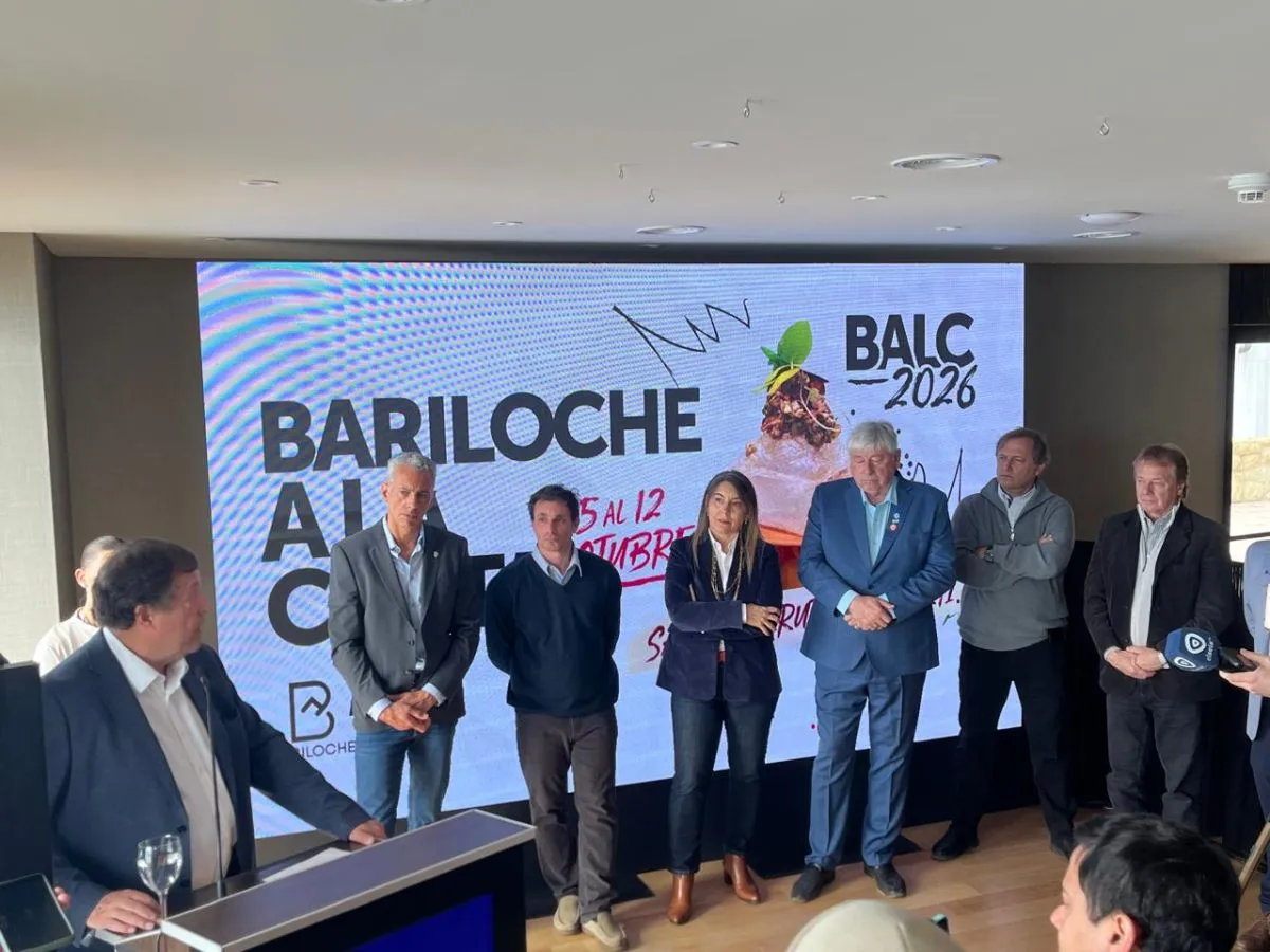 Bariloche a la Carta 2026 tendrá a Córdoba como primera provincia invitada