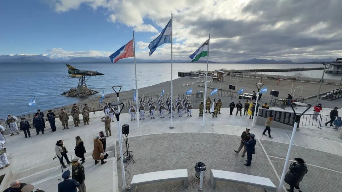 Bariloche celebró el primer aniversario del Museo y Memorial Malvinas con acto y actividades comunitarias
