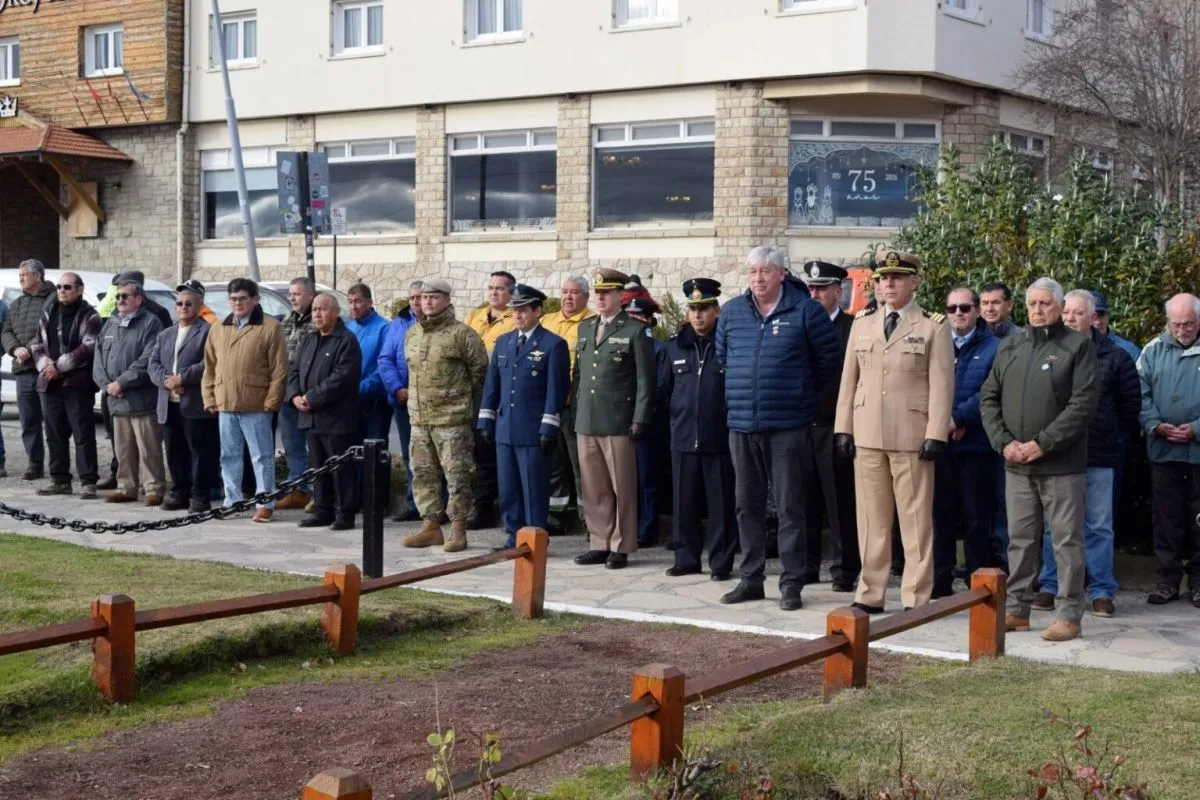 Bariloche homenajeó a Prefectura Naval por su participación en la Guerra de Malvinas
