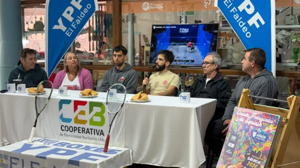 Bariloche recibe la cuarta fecha del Circuito Patagónico de Squash con 100 jugadores