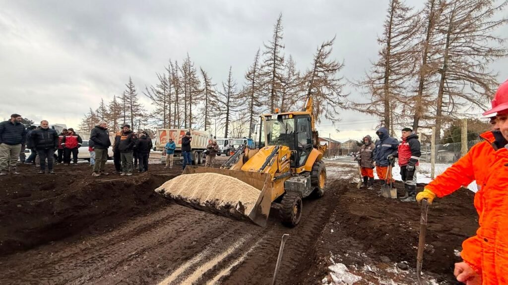 Bariloche recibió 600 toneladas de sal para combatir el hielo en las calles