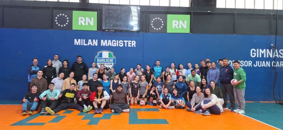 Bariloche Vóley Club fue sede del curso de Entrenador Provincial 1 con 29 participantes certificados