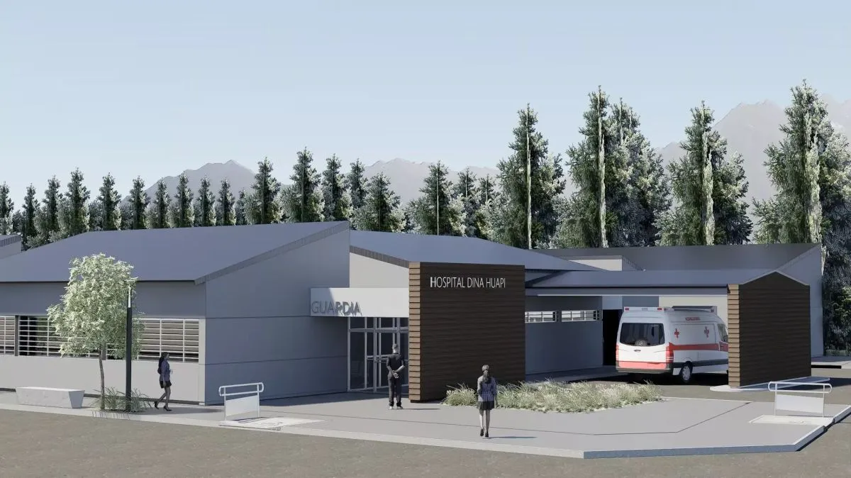 Cobarrubia confirmó que el nuevo hospital de Dina Huapi ya está en obra