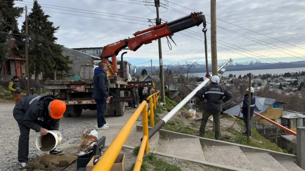 Colocaron un nuevo domo de videovigilancia en el barrio Lera