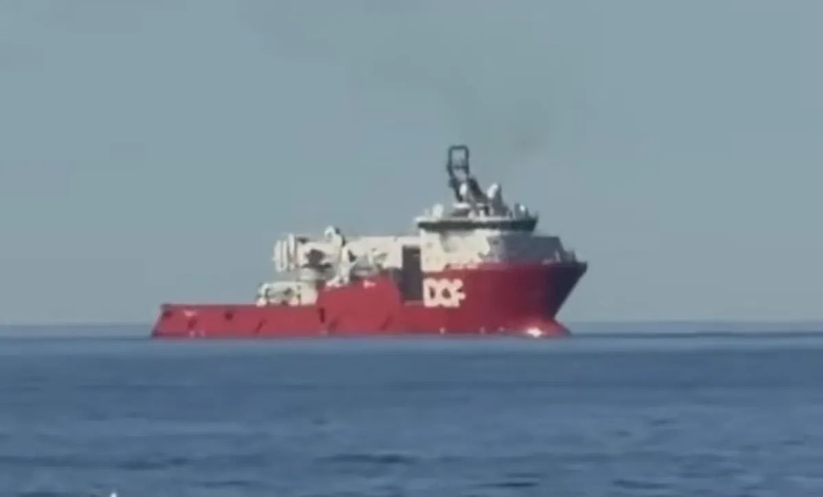 Comenzaron las obras submarinas del proyecto VMOS frente a las costas de Sierra Grande