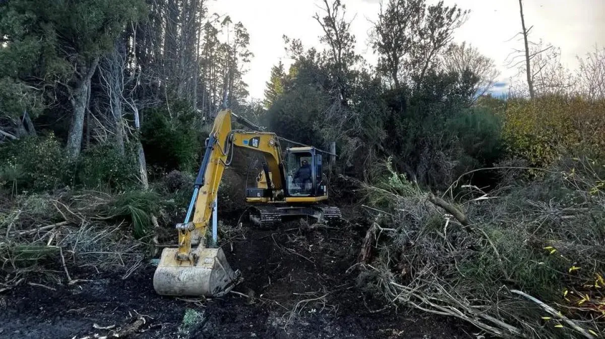 Comenzó la obra histórica de agua que beneficiará a 75.000 vecinos de Bariloche