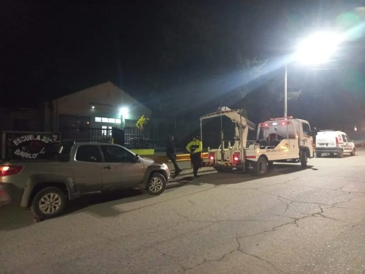 Conductor registró 2,57 gramos de alcohol en sangre tras accidente en Bariloche