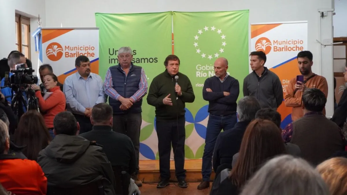 Cortés y Weretilneck anunciaron obras por más de $2.000 millones y entrega de escrituras en Bariloche