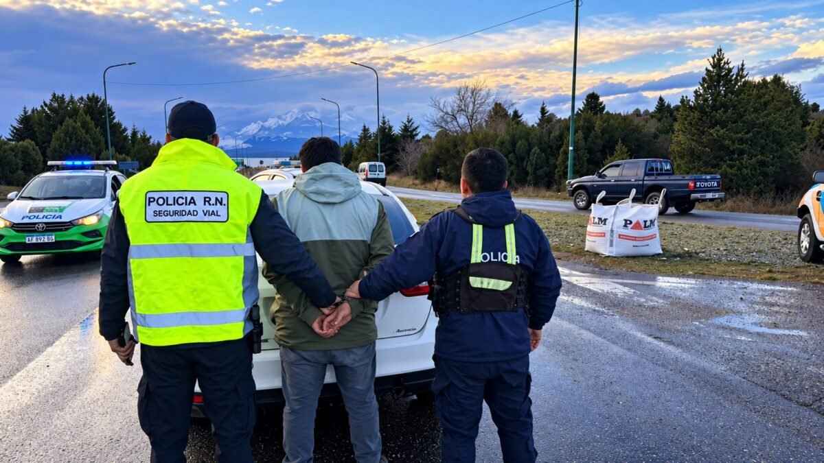 Detenido tras balear y golpear a un hombre para robarle su Ford Focus en Bariloche