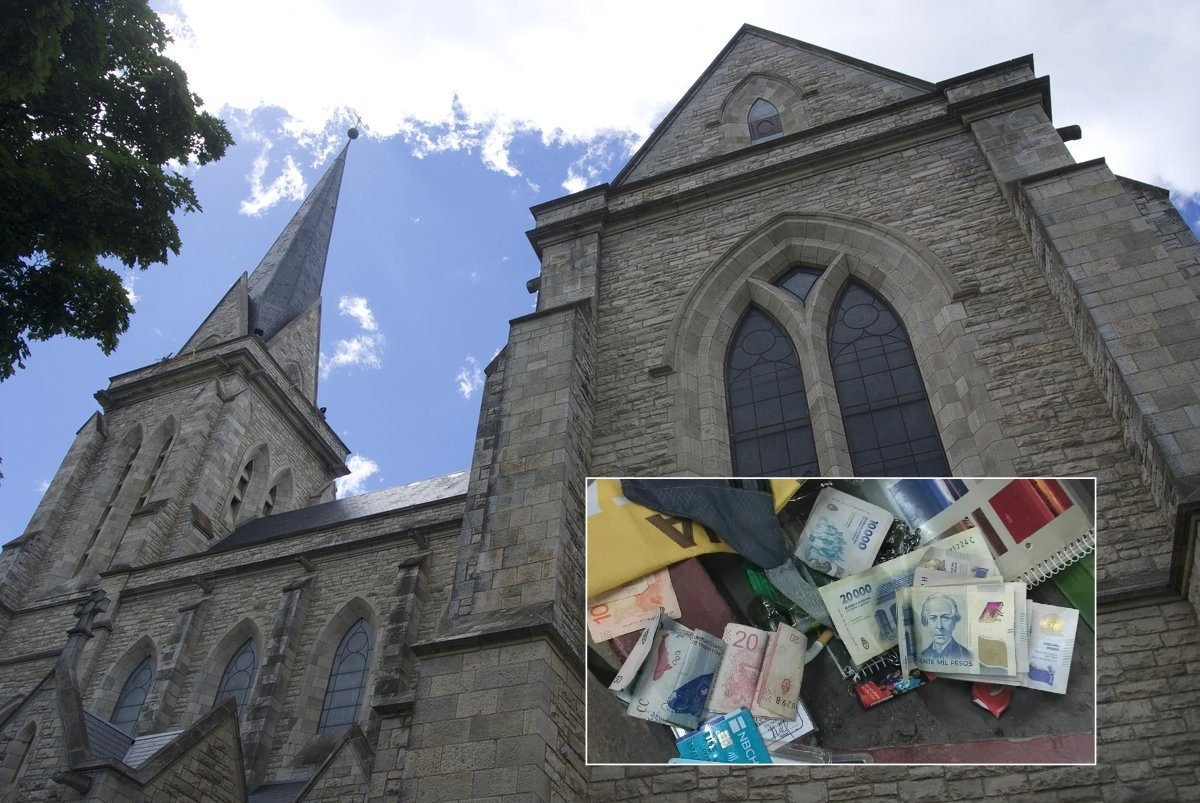 Detuvieron a dos hombres por el robo de un morral a una turista en la Catedral