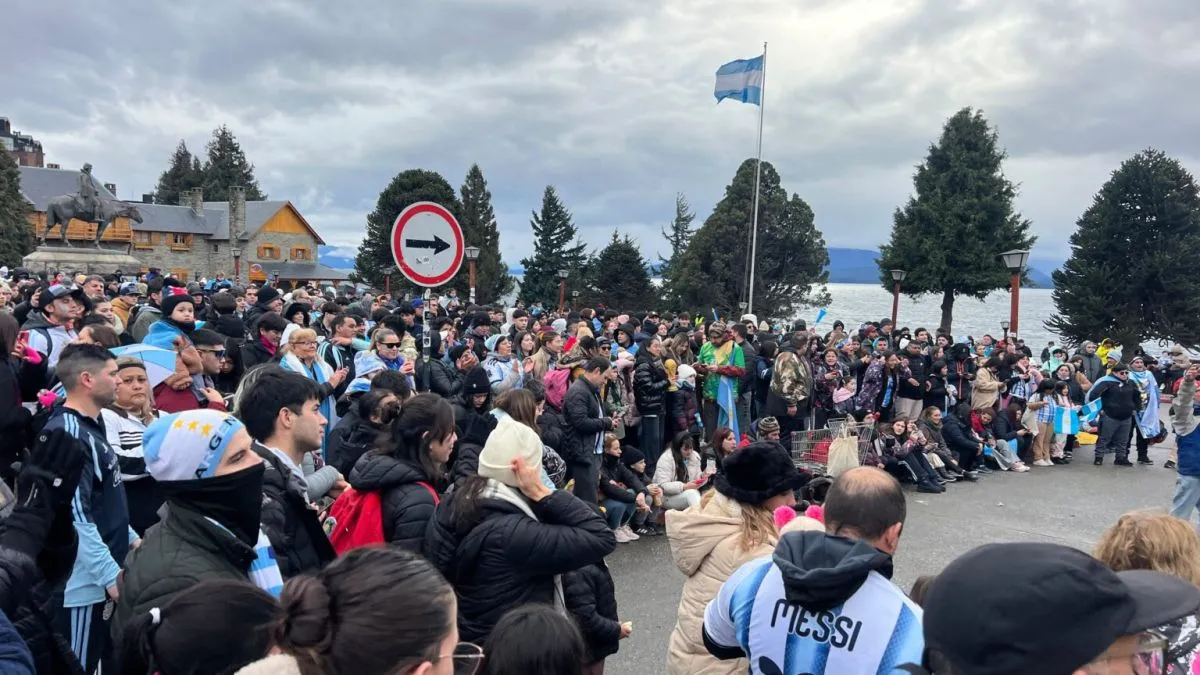 El Centro Cívico volvió a llenarse de emoción para alentar a la Selección Argentina