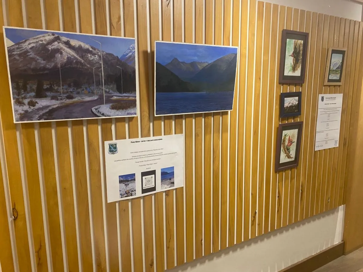 El Concejo Municipal inaugura muestra artística por los 124 años de Bariloche