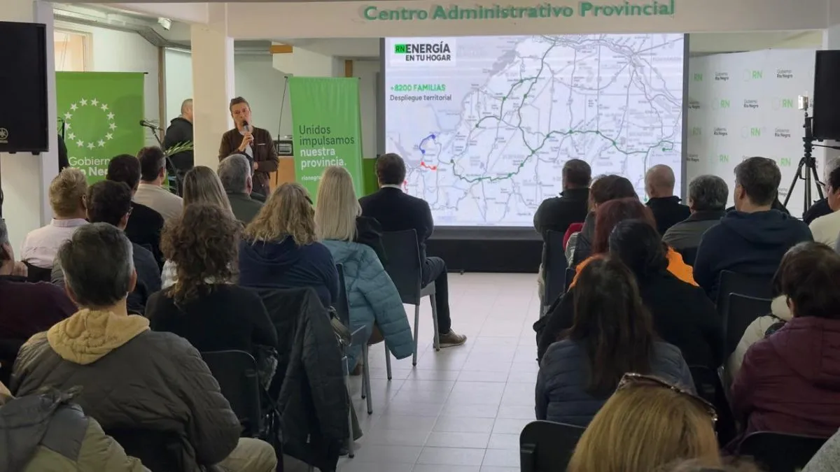 El gobierno de Río Negro lanzó el programa "Energía para tu Hogar" para asistencia eléctrica