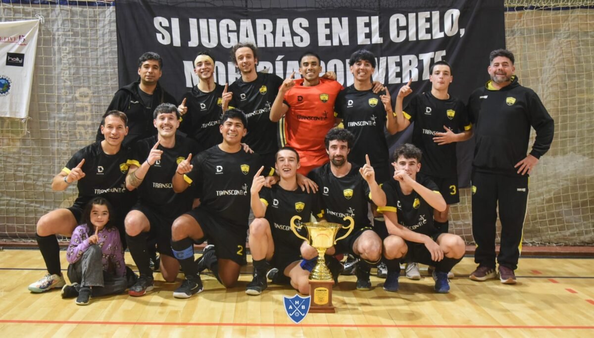 Escuela Municipal "A" se consagró campeón del Apertura de hockey y alcanzó su sexto título