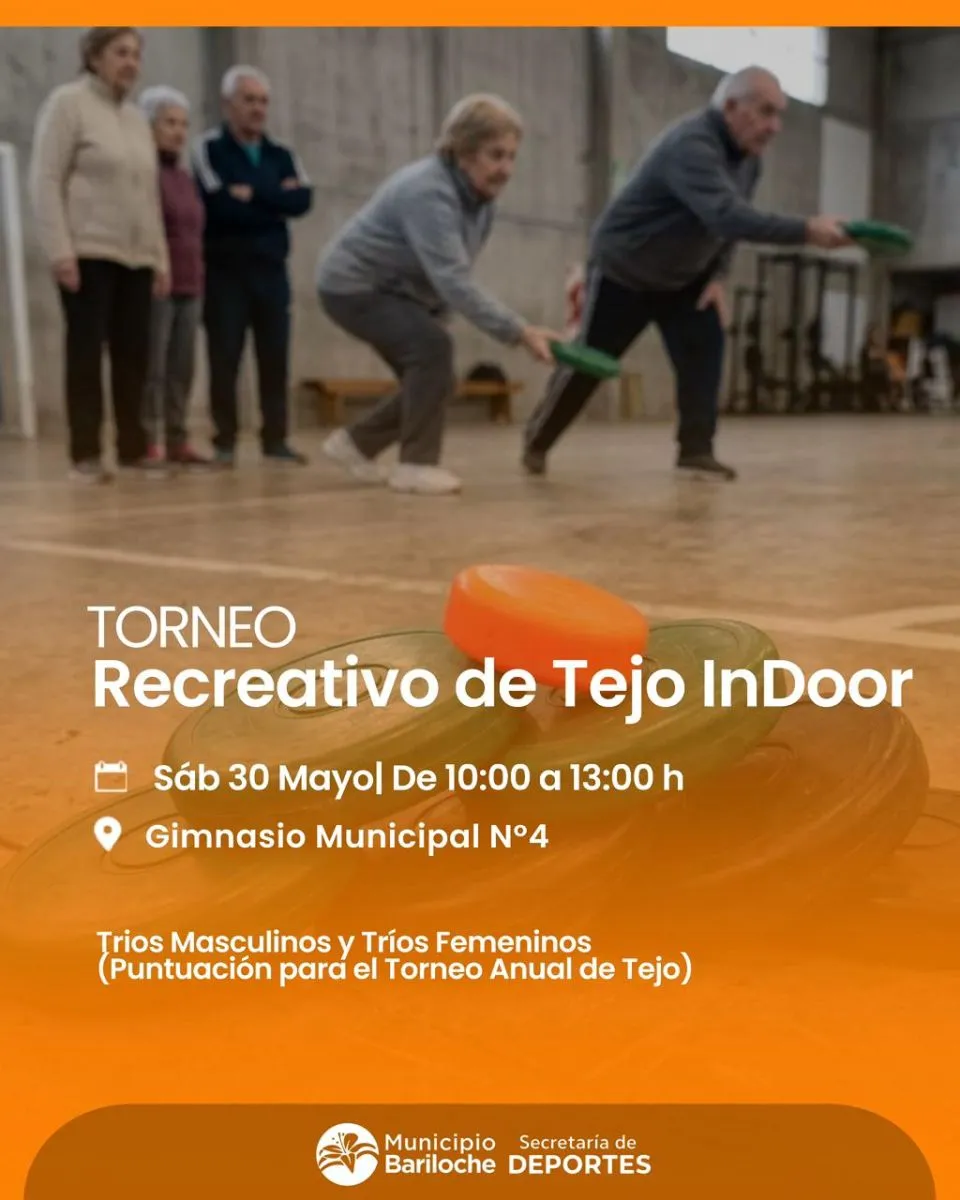 Este sábado arranca el Torneo Recreativo de Tejo Indoor 2026 en el gimnasio Alborada