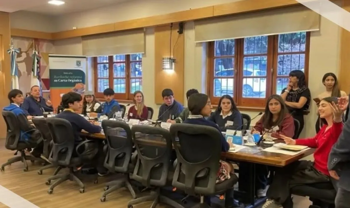 Estudiantes del Castex propusieron Ice Tracker, una app para anticipar nevadas en Bariloche