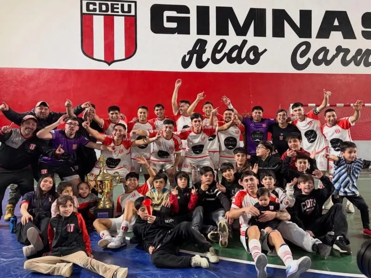 Estudiantes Unidos se consagró bicampeón del futsal barilochense tras vencer a Alborada por penales