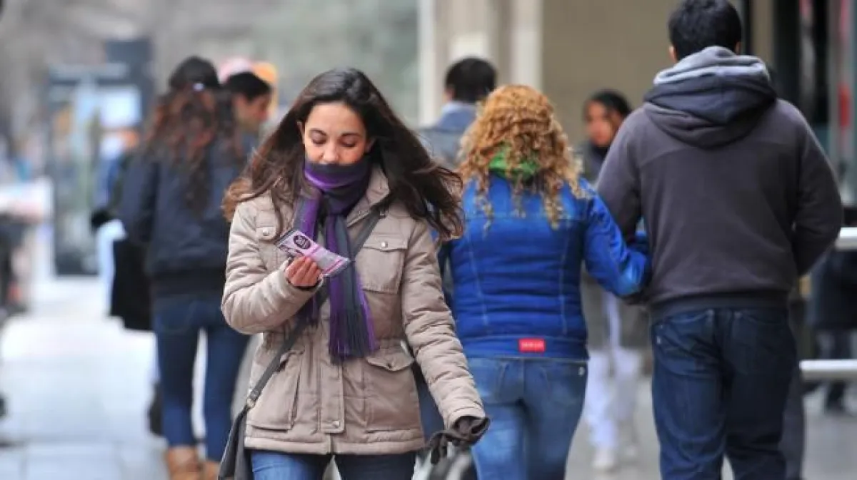 Fin de semana con frío intenso en Bariloche: mínimas de hasta -4°C