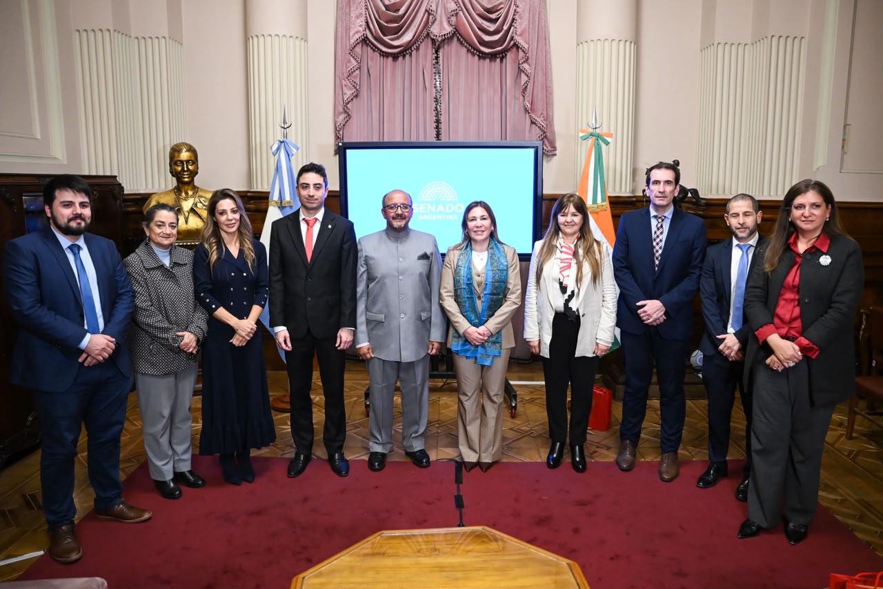 Fullone destacó las oportunidades de Río Negro en una reunión con el embajador de India