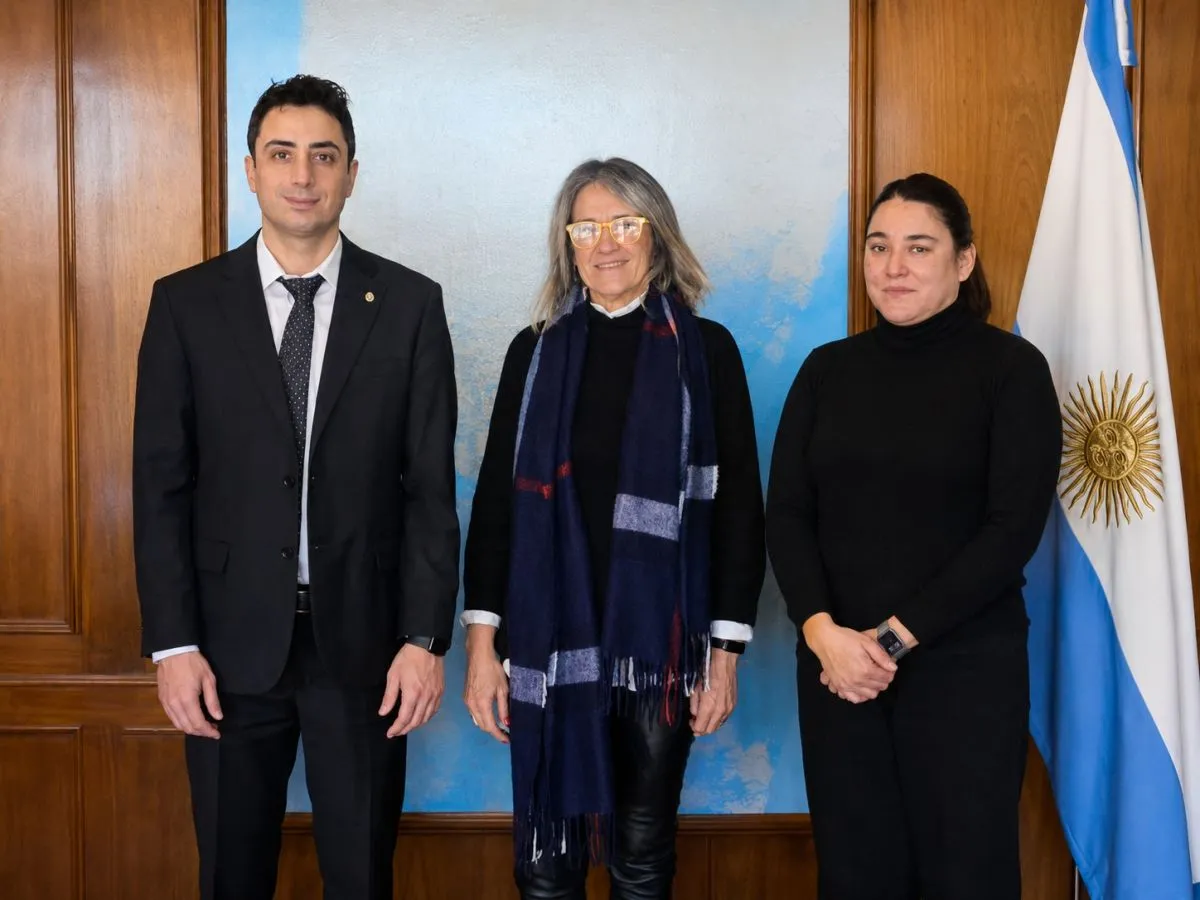 Fullone se reunió con autoridades del SENASA para analizar la situación productiva de Río Negro