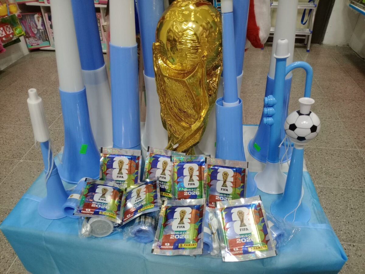 Furor por las figuritas del Mundial 2026: se agotaron en tres horas en Bariloche