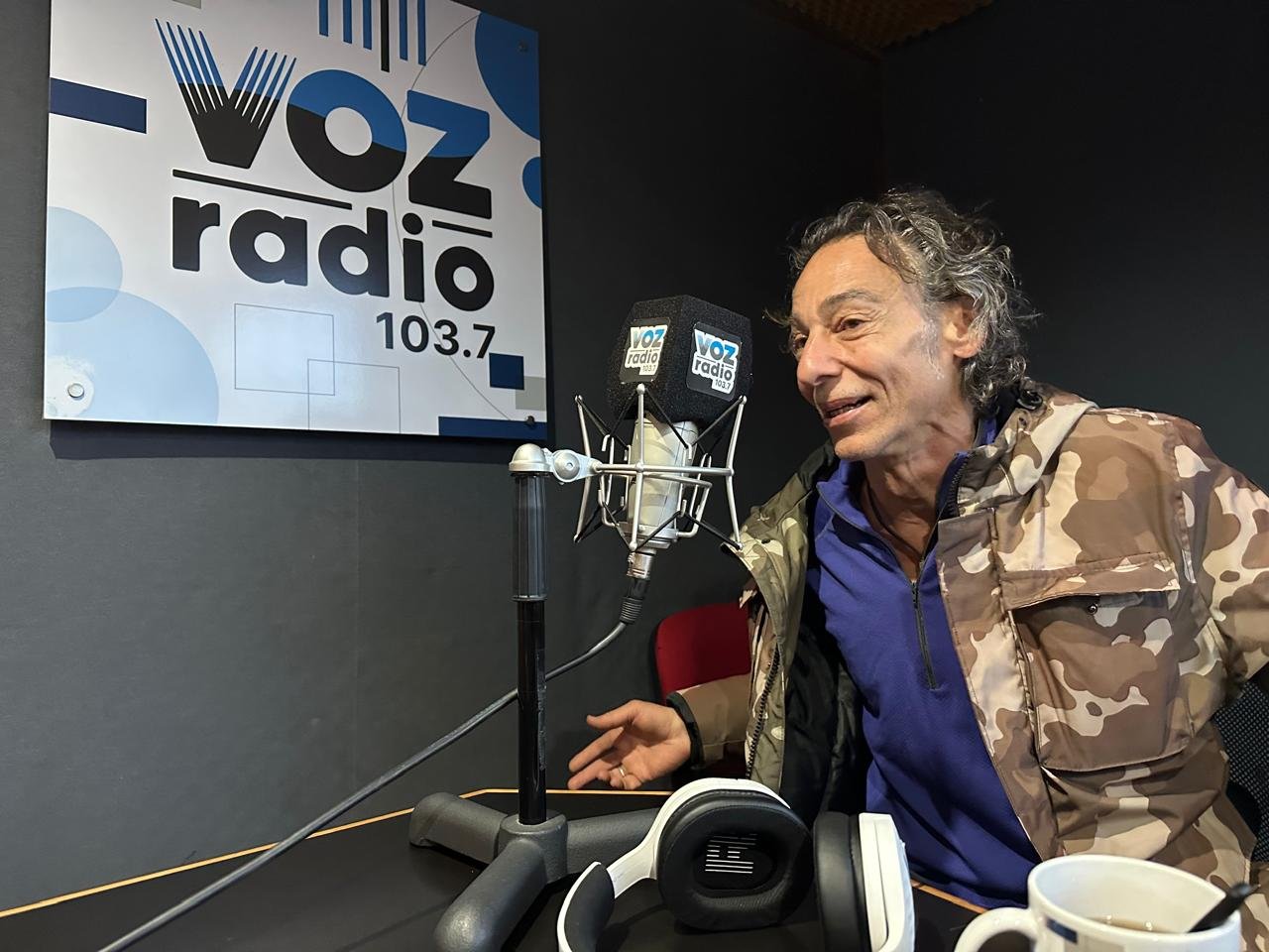 Javier Calamaro en Bariloche: "Quitapenas habla de una adicción a la cocaína que tardé 20 años en arrancarme"