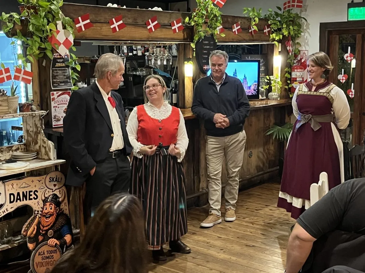 La colectividad danesa brilló con una cena especial en la Semana de las Colectividades