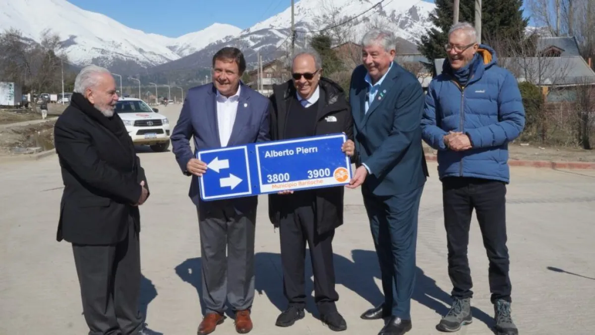 La Colectora Sur llevará el nombre de Alberto Pierri y presenta 90% de avance