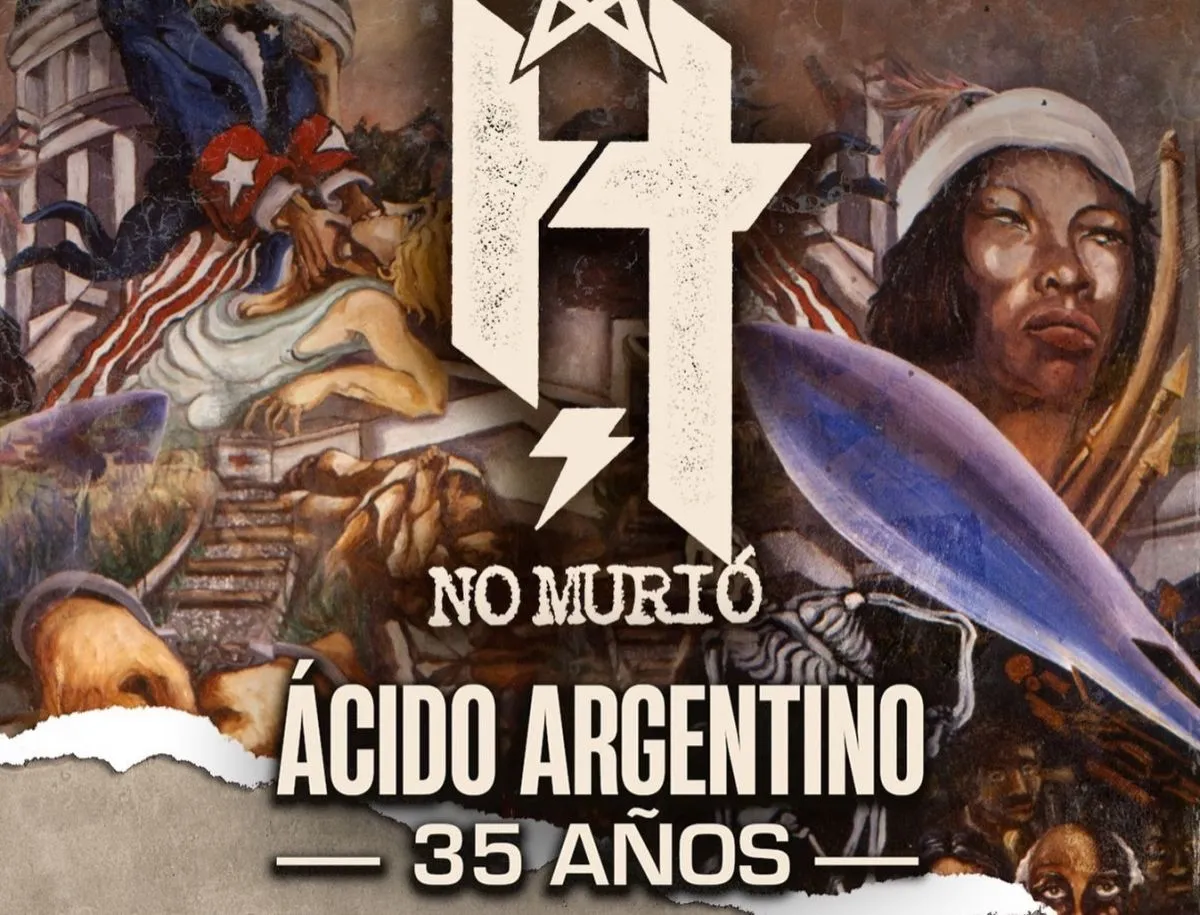 La H No Murió llega a Bariloche con el "Ácido Argentino 35 Aniversario Tour"