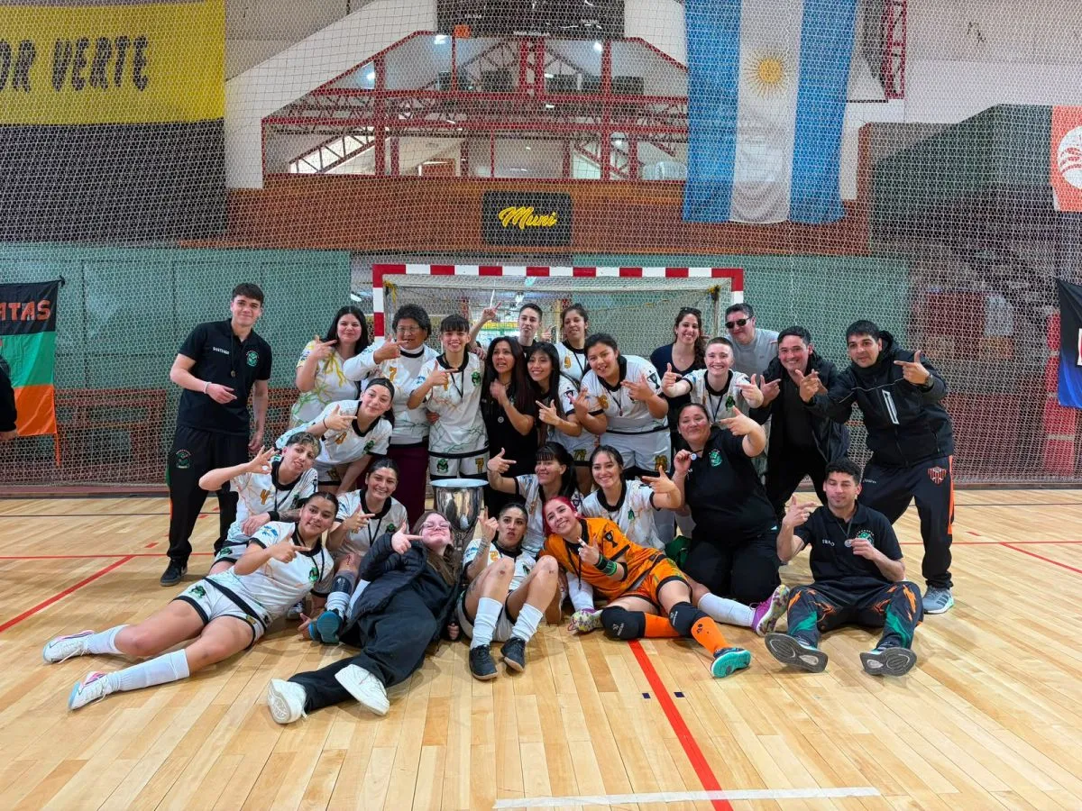 Maragatas de Viedma se consagró campeón del Nacional de Ascenso de Futsal Femenino en Bariloche