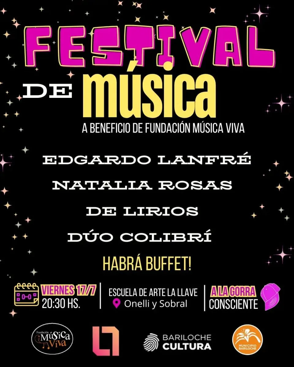 Música Viva organiza festival a beneficio con destacados artistas locales