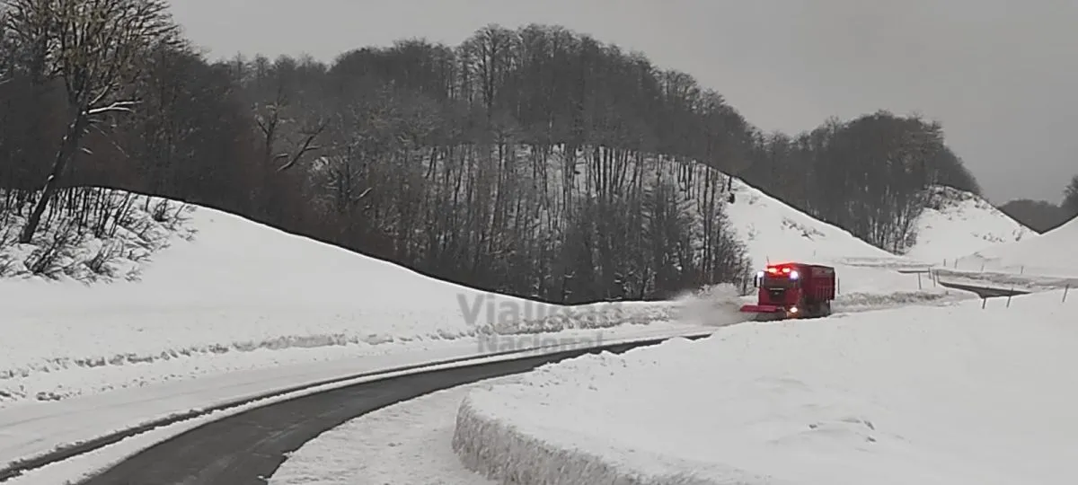 Paso Samoré habilitado con precaución por hielo y bajas temperaturas