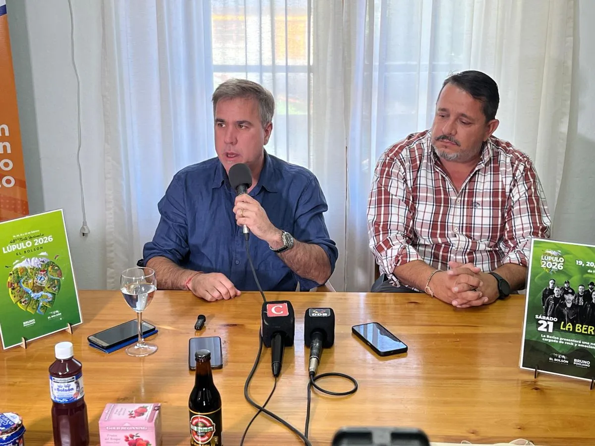 Pogliano criticó la falta de apoyo nacional para la 48° Fiesta del Lúpulo de El Bolsón