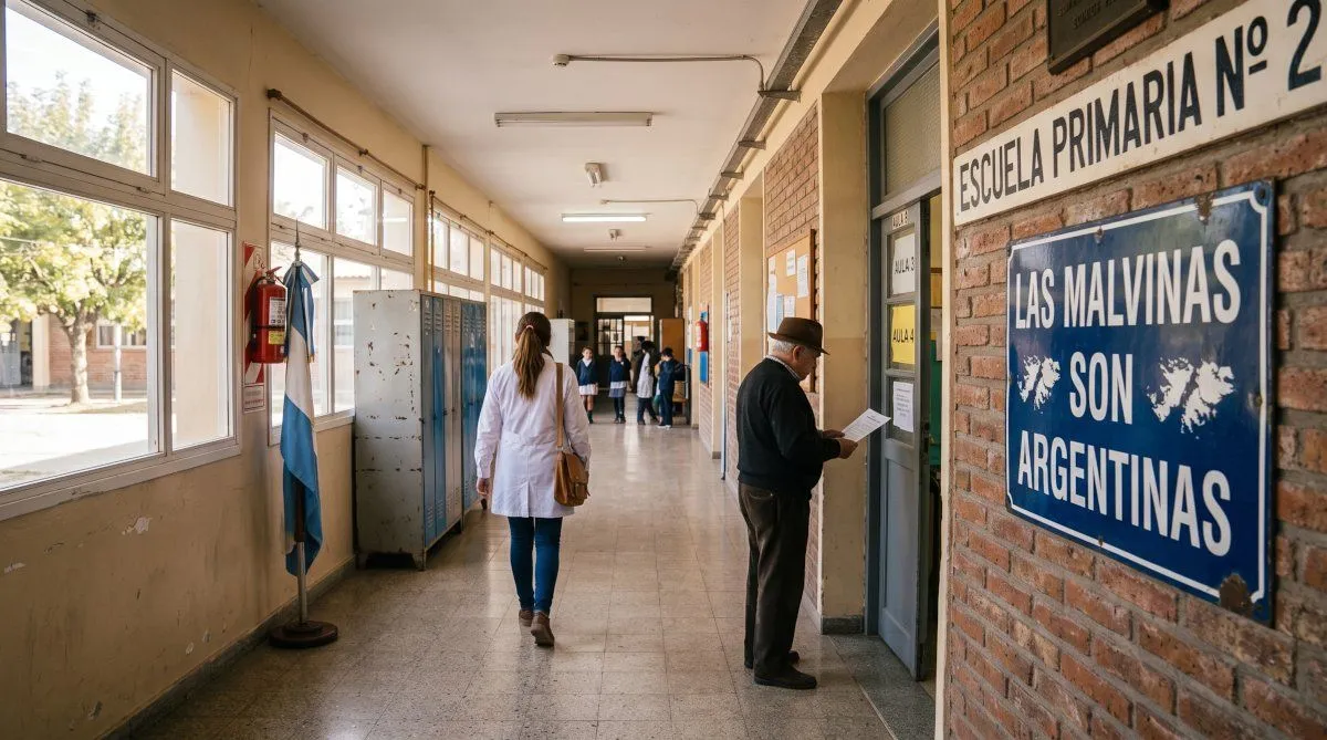 Proponen instalar carteles de "Las Malvinas son Argentinas" en todas las escuelas de Río Negro