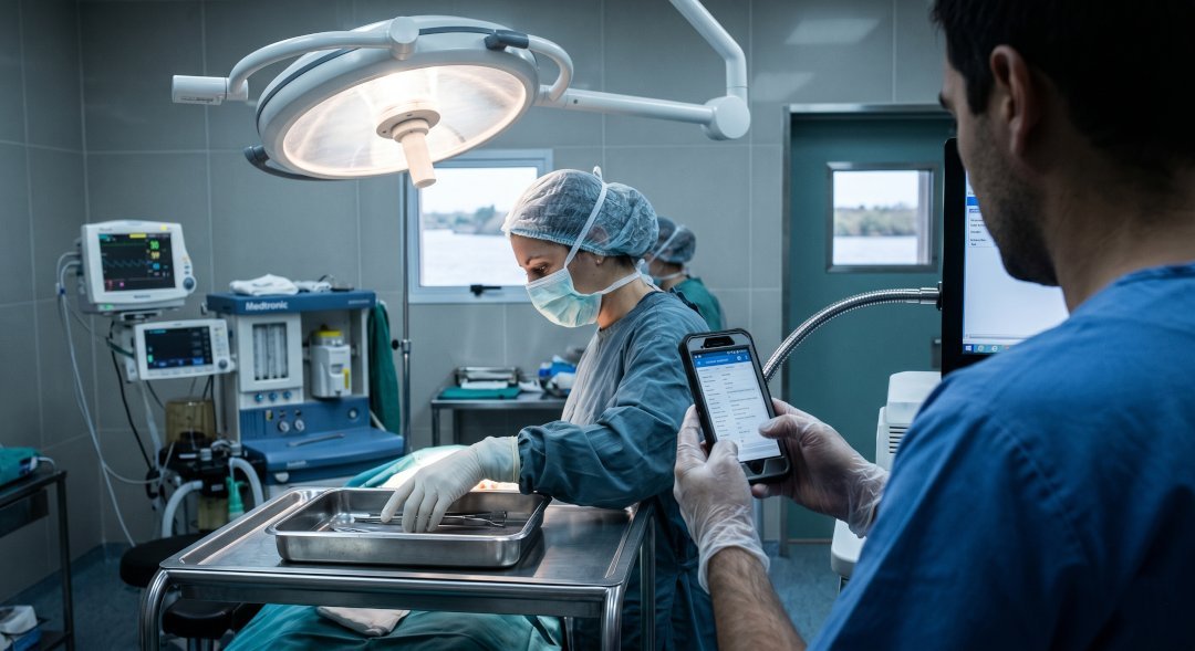 Proyecto busca regular el uso de celulares en quirófanos rionegrinos para prevenir infecciones