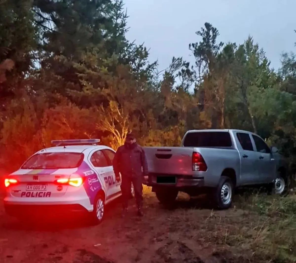 Recuperaron en Bariloche una camioneta robada en Neuquén que circulaba con patente falsa
