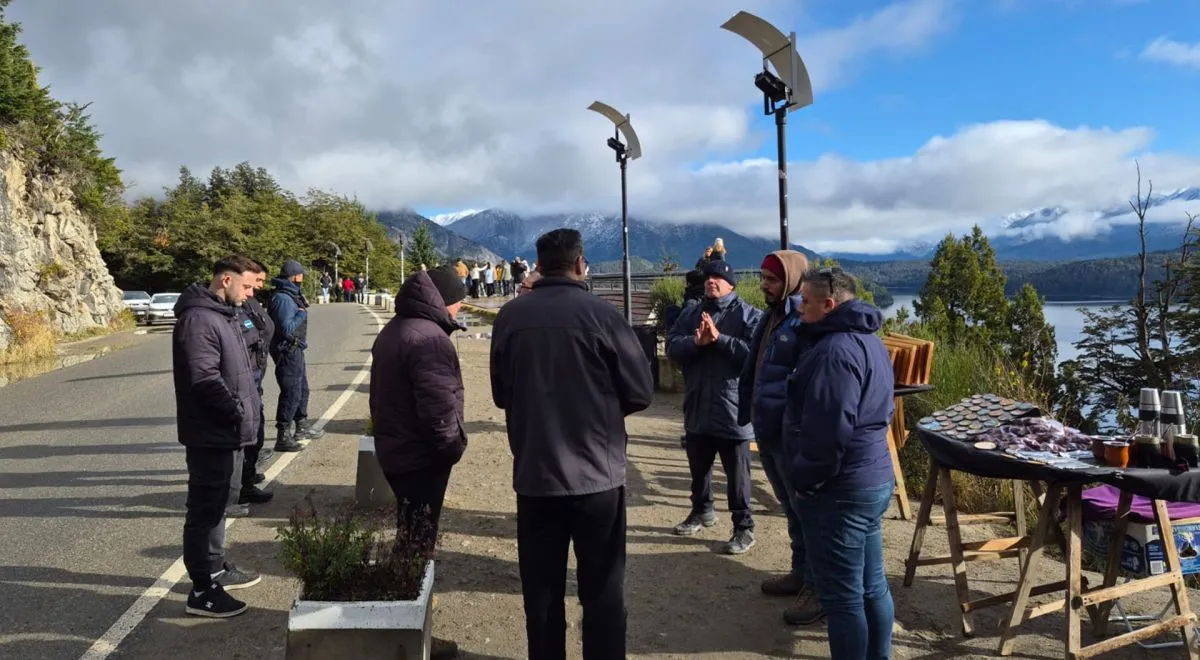 Retiraron puestos de venta no autorizados y manteros de Punto Panorámico