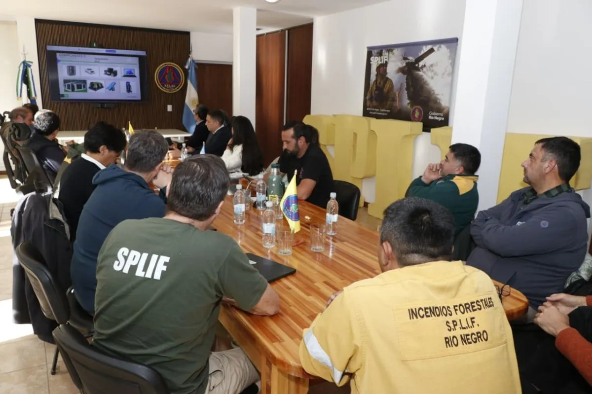 Río Negro busca fondos internacionales para reforzar la lucha contra incendios forestales
