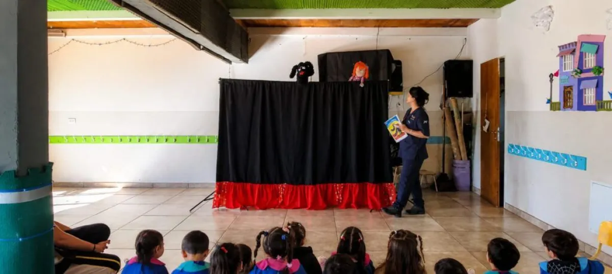 Sanidad Animal visitó el Jardín Dulce de Leche con actividades sobre tenencia responsable